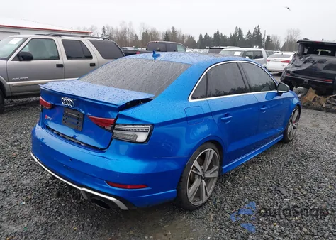 2017 Audi Rs 3 2.5T z USA, uszkodzony, nr VIN WUABWGFF2H1900516